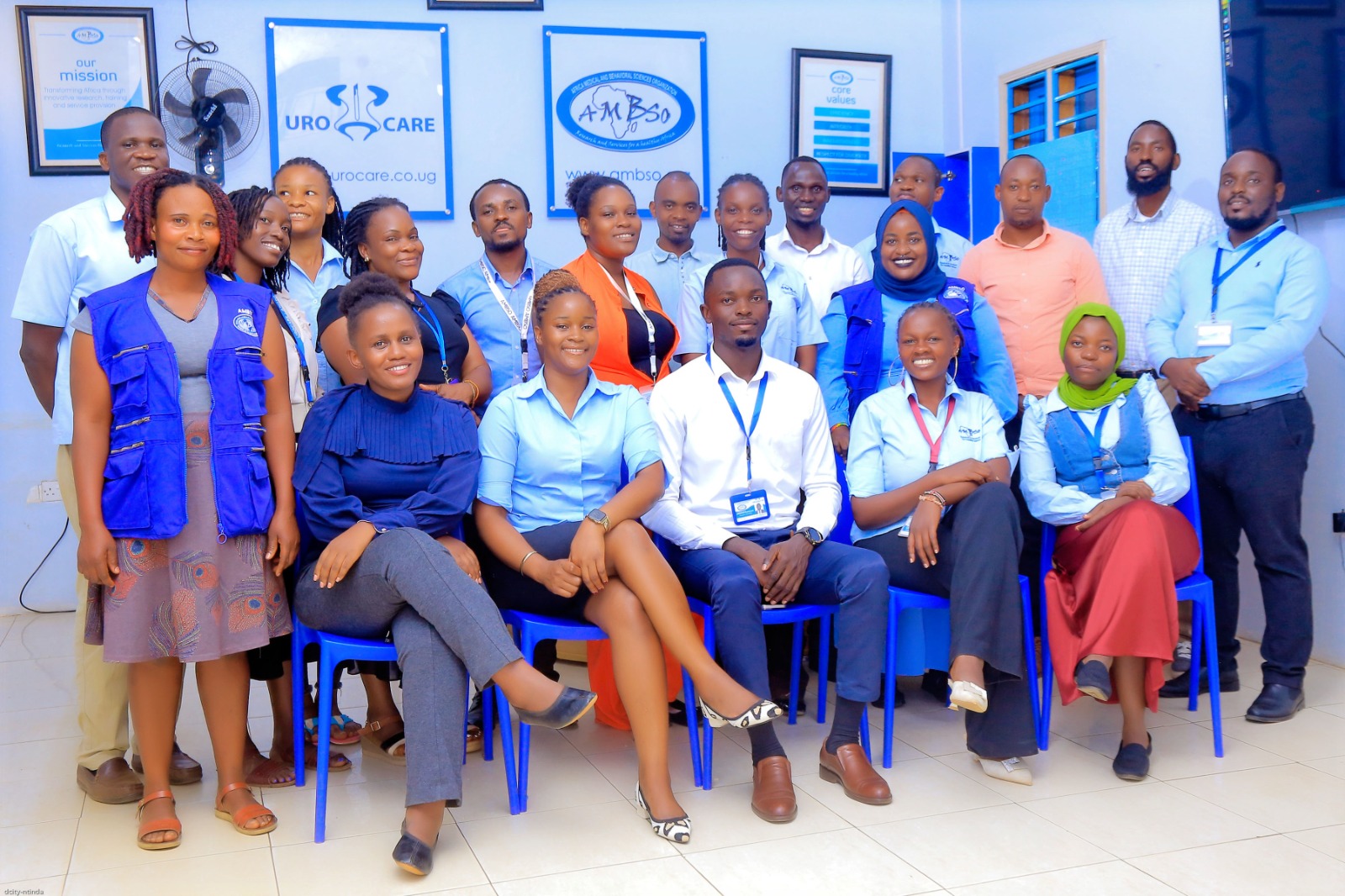 AMBSO staff and community members